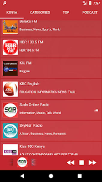 Kenyan Radio - Live FM Player