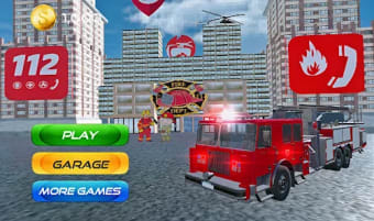 US 911 Firefighter Game: Firef