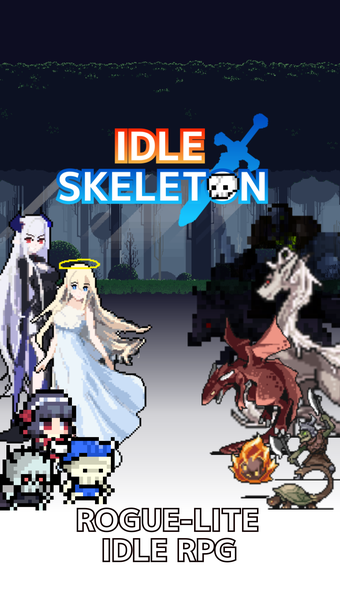 Idle Skeleton - Pixel RPG