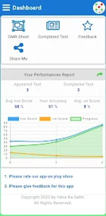 Dynamic OMR sheet