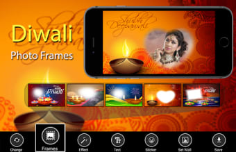 Diwali Photo Frames - deepaval