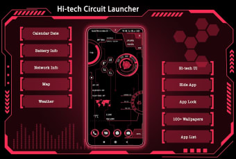 Hi-tech Circuit Launcher