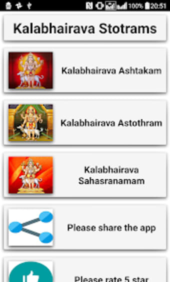 Kalabhairava Stotrams