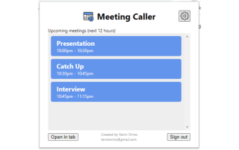 Meeting Caller