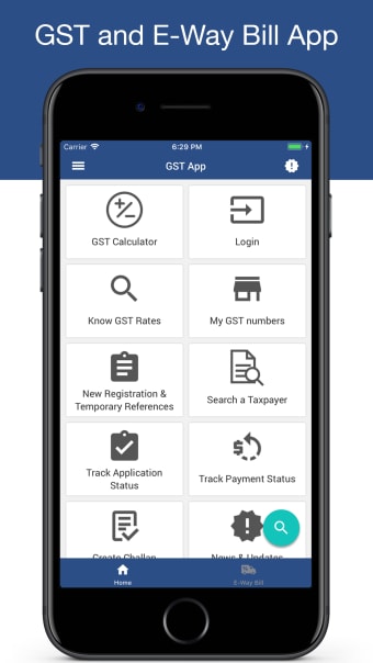 GST App - Search Verify  Save