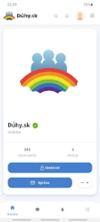 Dúhy.sk - LGBT sociálna sieť