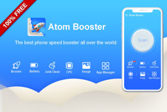 Atom Booster - Superior phone cleaner