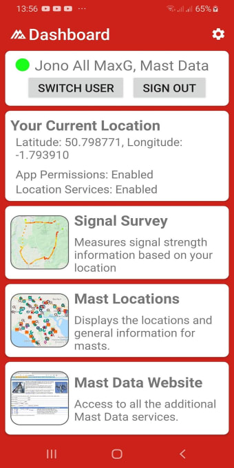 Mastdata: Phone Signal Surveying Tool