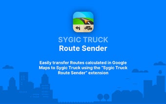 Sygic Truck Route Sender