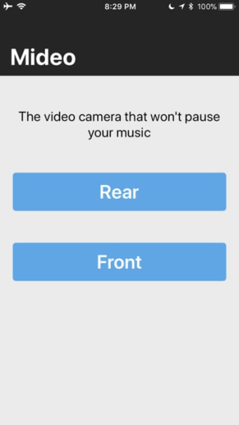Mideo: Record Video With Music