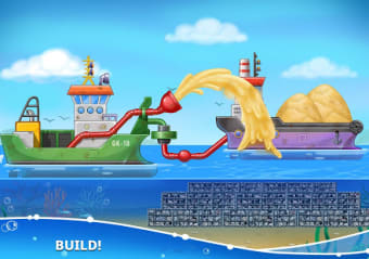 Game Island. Kids Games for Boys. Build House