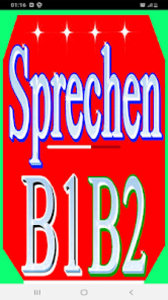 Deutsch sprechen B1 B2