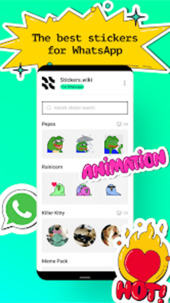 Stickers wiki for WhatsApp