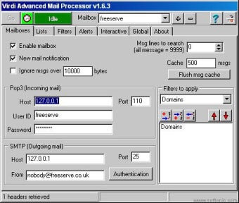 Virdi Advanced Mail Processor (VAMP)