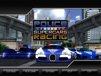 download police supercars racing