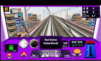 Indian Metro Train Simulator