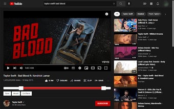 YouTube TimeSlider