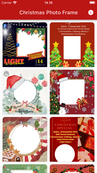 Christmas Photo Frame 2023