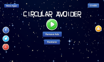 Circular Avoider - asteroids