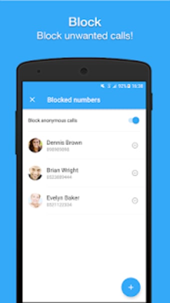 Dialer Phone Call Block  Contacts by Simpler