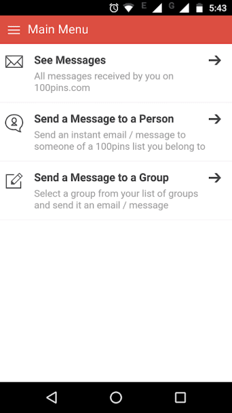 100pins - Free Group Messaging