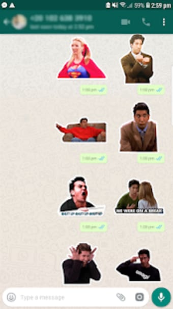 Friends TV Show Sticker for WhatsApp