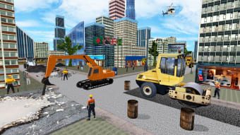 Road Construction Builder:City