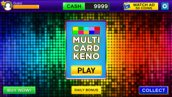 20 Card Multi Keno Casino