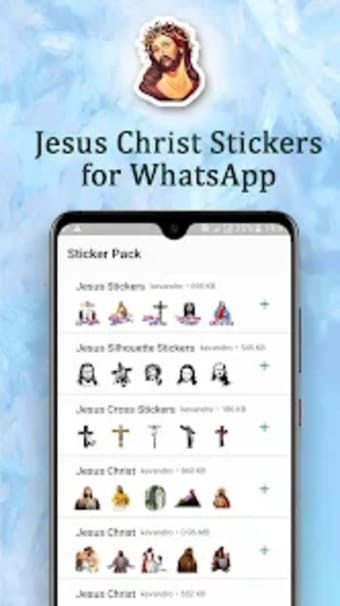 Jesus Christ Stickers for WAst