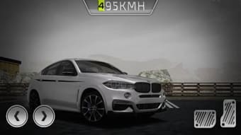 Drag BMW X6 Car City Simulator