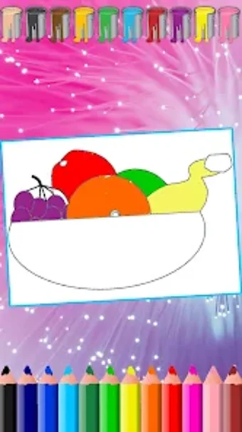 Fruits and Vegetables Coloring