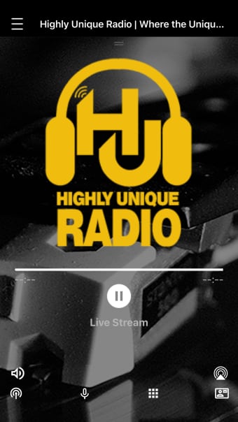 Highly UNIQUE RADIO