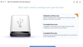 Mac Free USB flash Drive Data Recovery