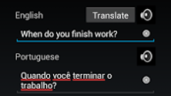Portuguese English Dictionary