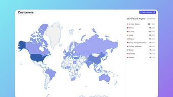 Stripe Customer Map