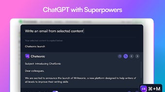 ChatSonic - ChatGPT with super powers