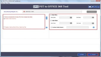 MigrateEmails PST to Office 365 Migration Tool