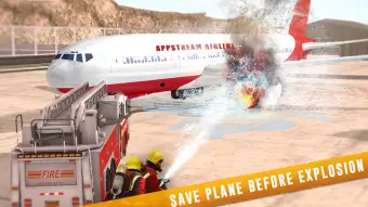 Airplane Rescue Simulator 3D - Pilot Crash Landing