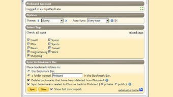 Pinboard Bookmark Bar Sync 1.1