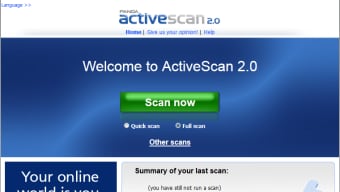 Panda Active Scan