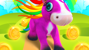 Unicorn Run: game for girls