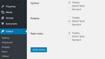 Scout fonts