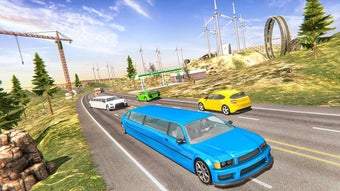 Limousine Taxi Driving Game