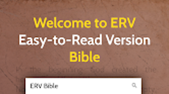 Easy to Read Version Bible ERV