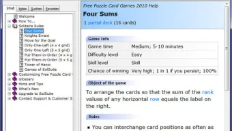Free Puzzle Card Games