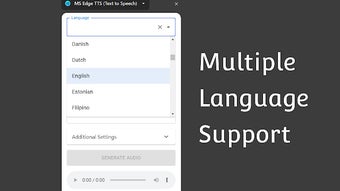 MS Edge TTS (Text to Speech)