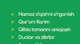 Qiblah: Namoz organish vaqti