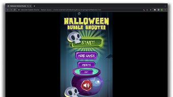 Halloween Bubble Shooter - HTML5 Game