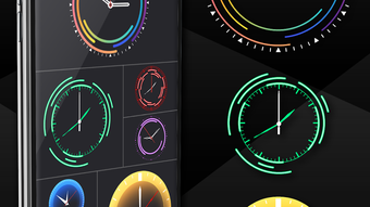 Smart Neon Clock Night Clock