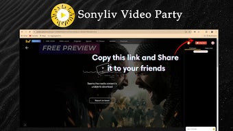 SonyLiv video watch party